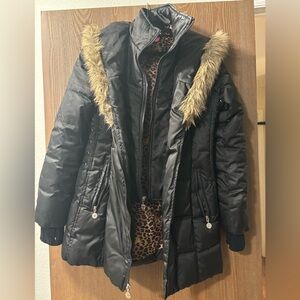 Betsey Johnson Black Puffer